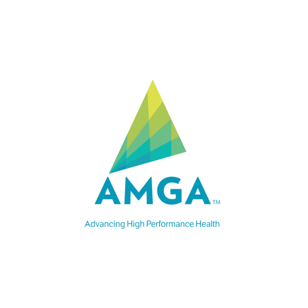 AMGA logo representing the American Medical Group Association’s partnership in advancing clinical research for modern health systems