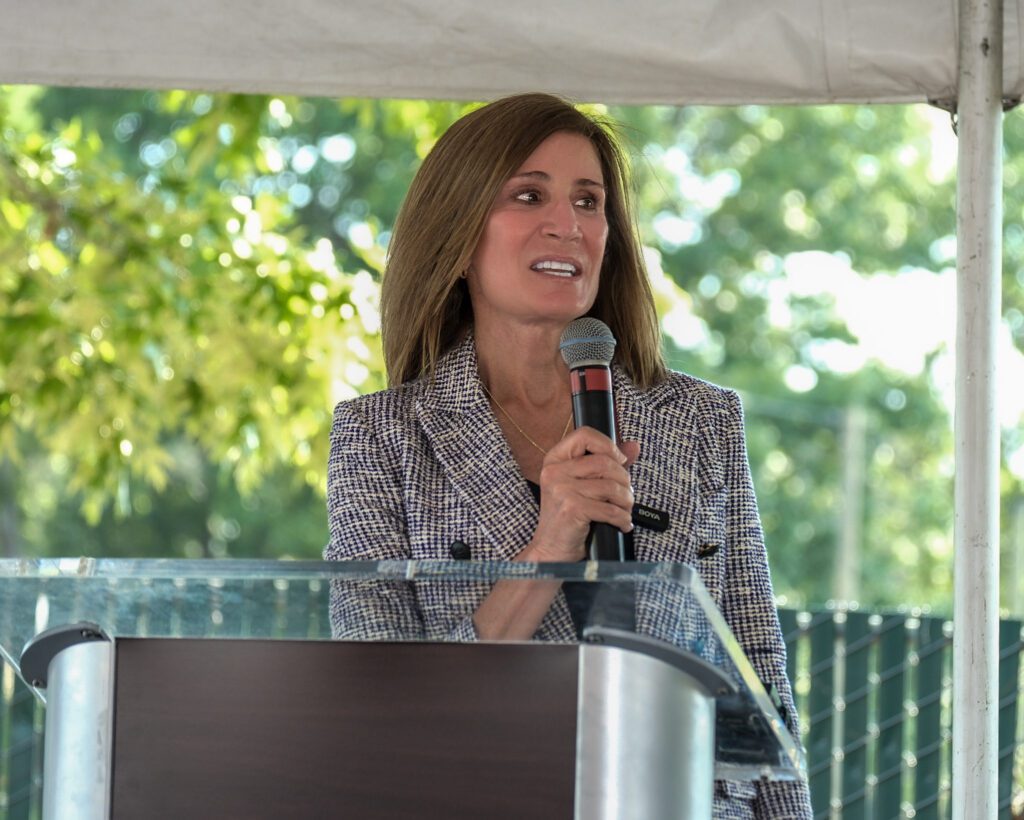 Jennifer Byrne, CEO of Javara, discussing the growth of community-based clinical research and expanded clinical trial access through health system partnerships.